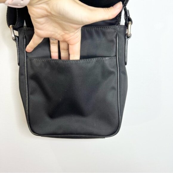 BOSS Hugo Boss black crossbody flap messenger bag - Picture 12 of 16